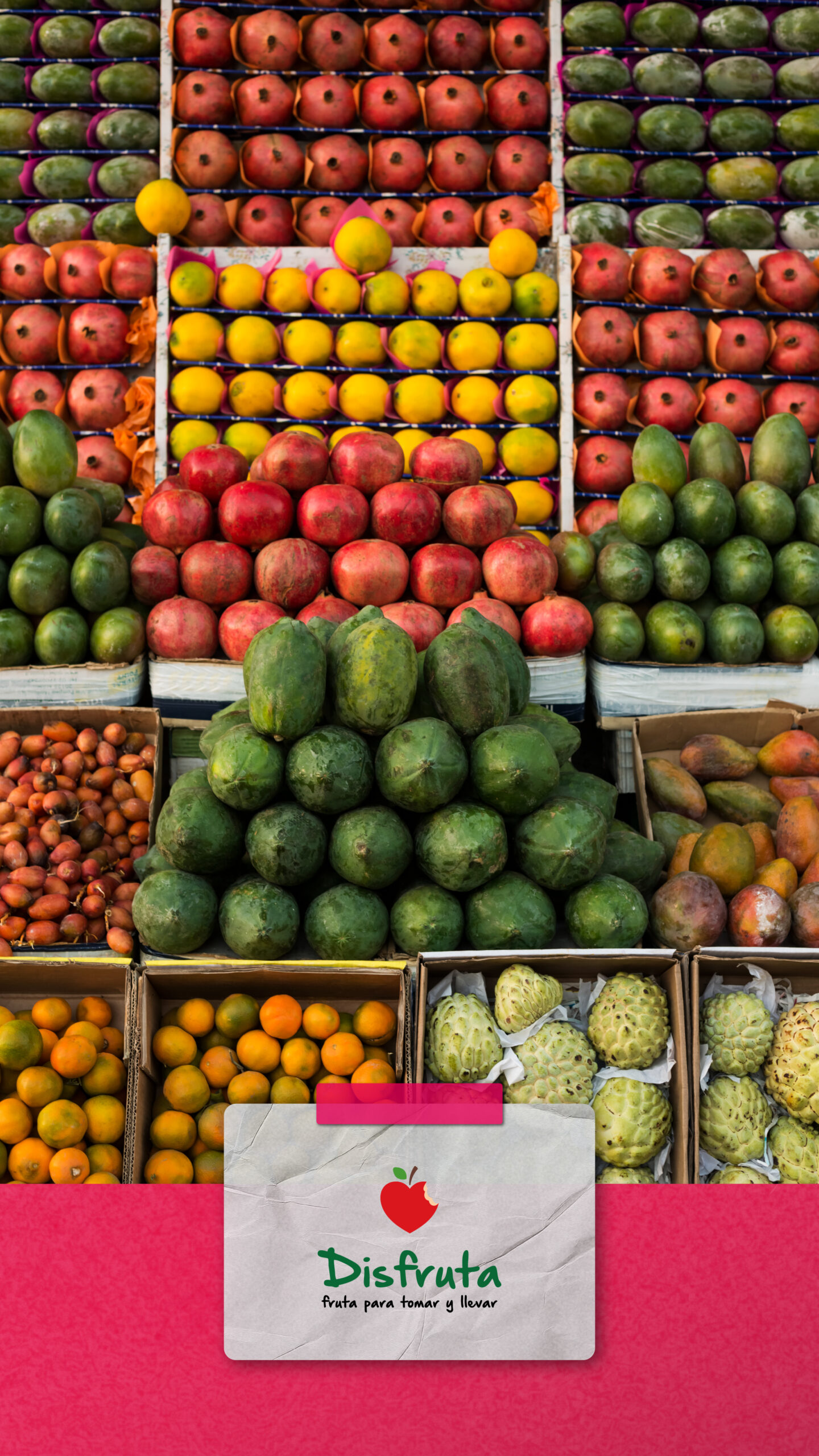 Disfrutá Fruta y verdura
