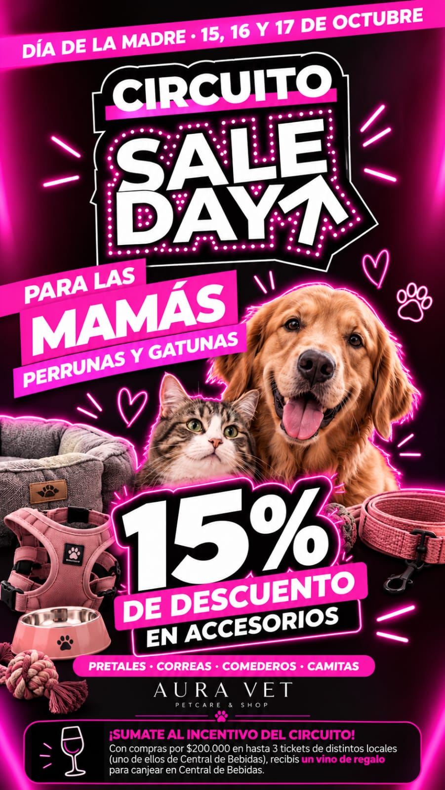 AURAVET — SALE DAY 15, 16 y 17 de octubre de 2026