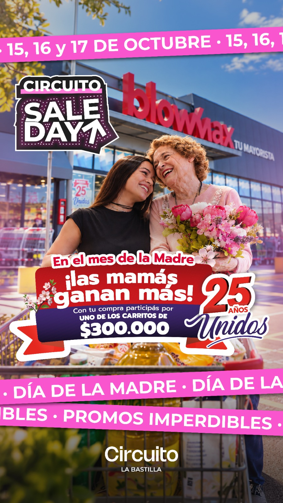 blowmax — SALE DAY 15, 16 y 17 de octubre de 2026