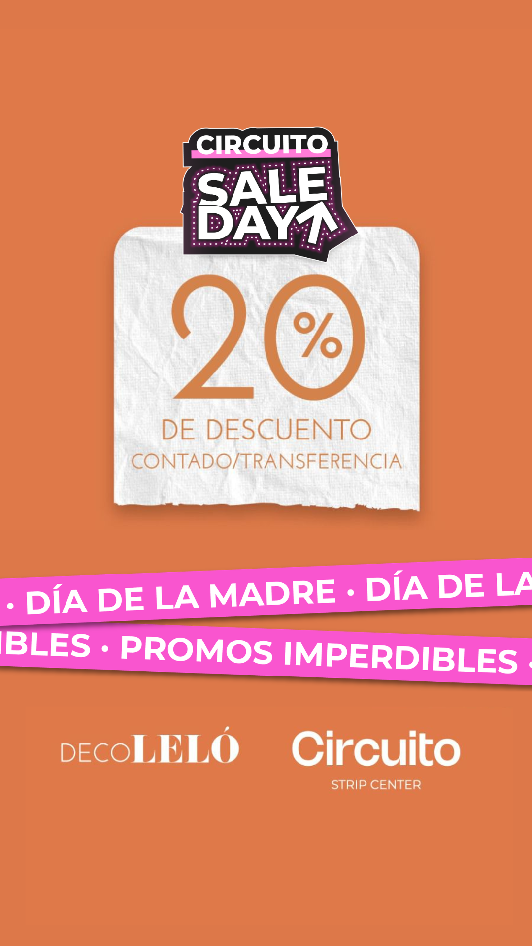 decolelo — SALE DAY 15, 16 y 17 de octubre de 2026